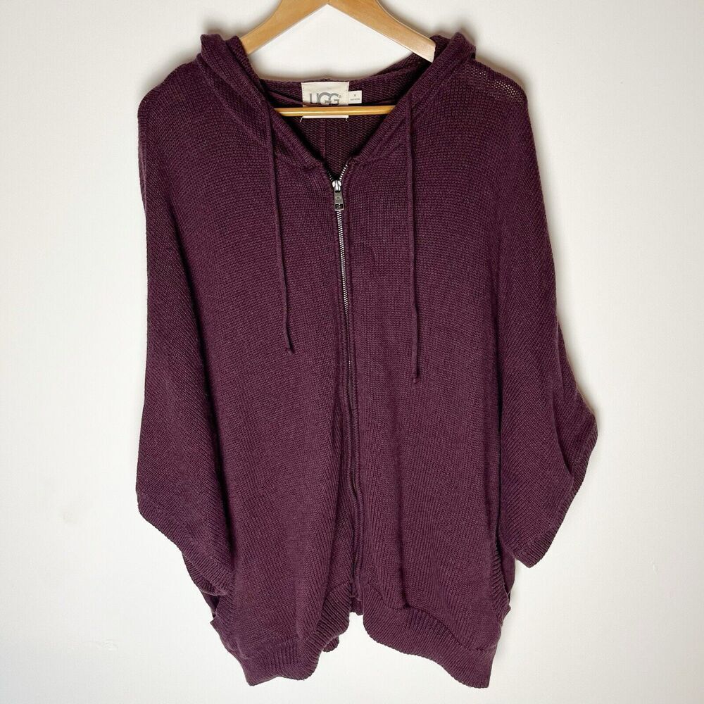 UGG Purple Women's Sweater Cardigan